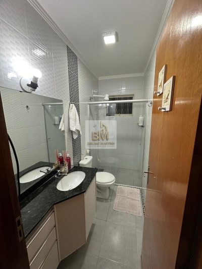 Casa Jd Solange moderna 3 d completa em armários