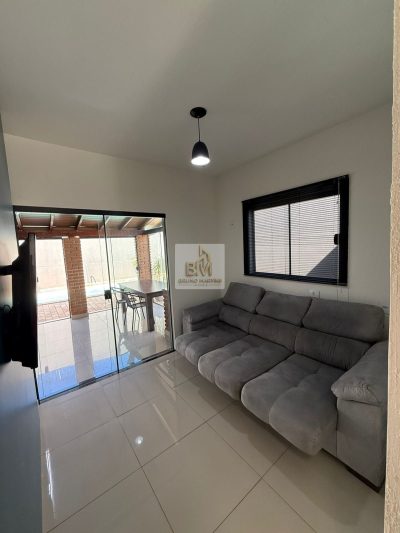 Casa Agudos com piscina aquecida