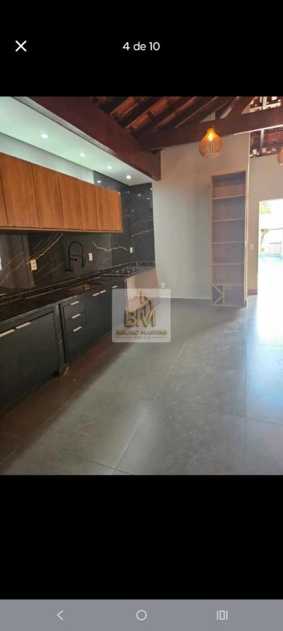 Casa Jd Carolina linda com piscina 2 dormitórios aceita permuta