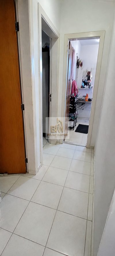 Residencial Bellagio com sacada 2 dormitórios construtora prata último andar
